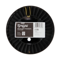 Леска для триммера ТУНДРА, сечение звезда, d=3 мм, 150 м, нейлон Леска для триммера ТУНДРА, сечение звезда, d=3 мм, 150 м, нейлон