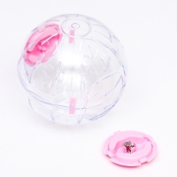 Шар для грызунов с подсветкой "Пижон", 14 см, розовый Шар для грызунов с подсветкой "Пижон", 14 см, розовый