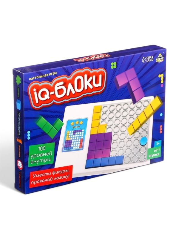 Настольная игра "IQ-блоки"