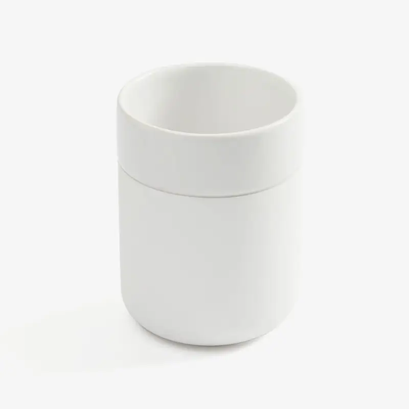 Кружка Nabo с силиконовым держателем, белая