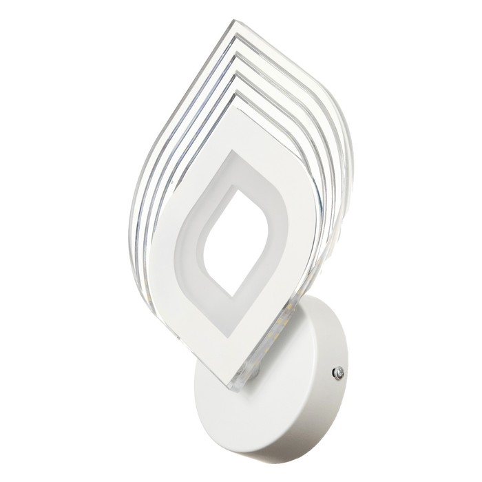 Бра "Лист" LED 12Вт 3000-4000К белый 24х19х4 см