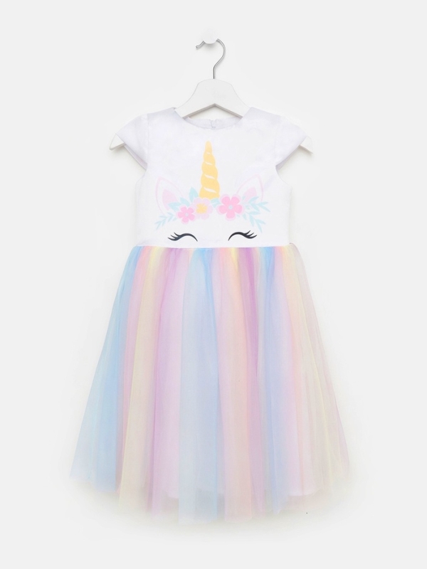 Платье детское Платье детское "Единорог" KAFTAN, р. 28 (86-92 см)