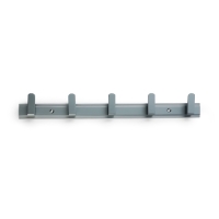 Вешалка CAPPIO CVP007, алюминиевая, пятирожковая, цвет графит