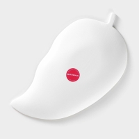 Блюдо для фруктов Доляна &laquo;Золотой лист&raquo;, 31&times;17&times;3 см, цвет белый