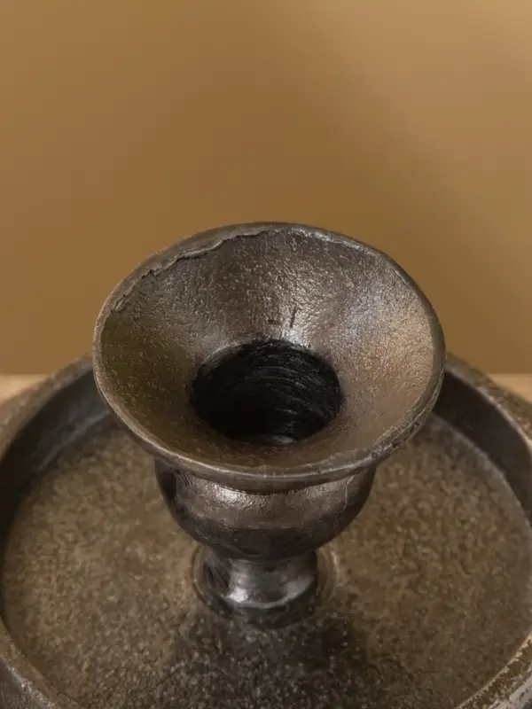 Подсвечник "Ретро серия Йорк" 14х14х8 см, алюминий