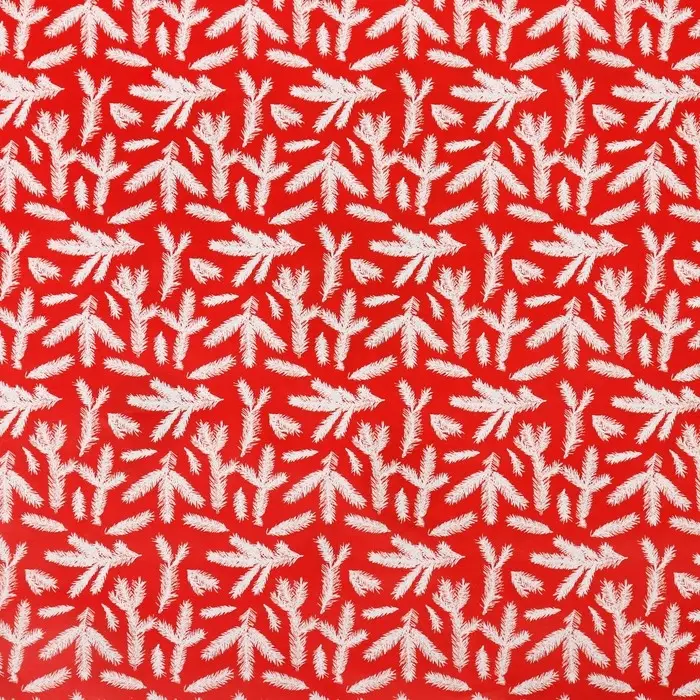 Бумага упаковочная глянцевая двусторонняя "Счастья в Новом Году! ", 68 х 100 см