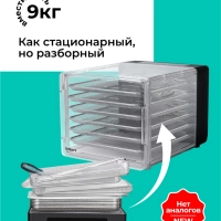 Сушилка для овощей и фруктов, дегидратор T-PFD42149