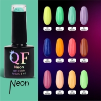 Гель лак для ногтей &laquo;NEON&raquo;, 3-х фазный, 8 мл, LED/UV, цвет бирюзовый (28)