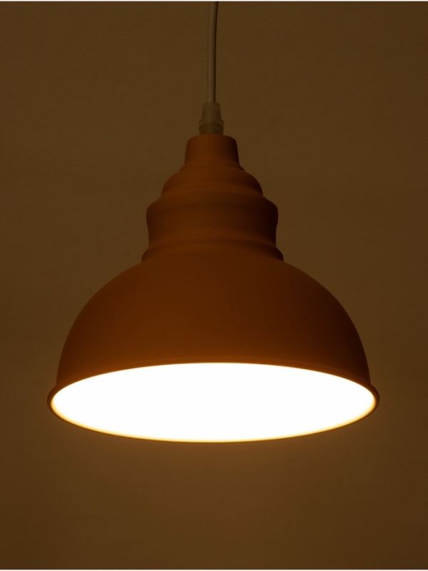 Светильник Paul 1х40Вт Е27 пр-1м лимонный 20х20х17,5см