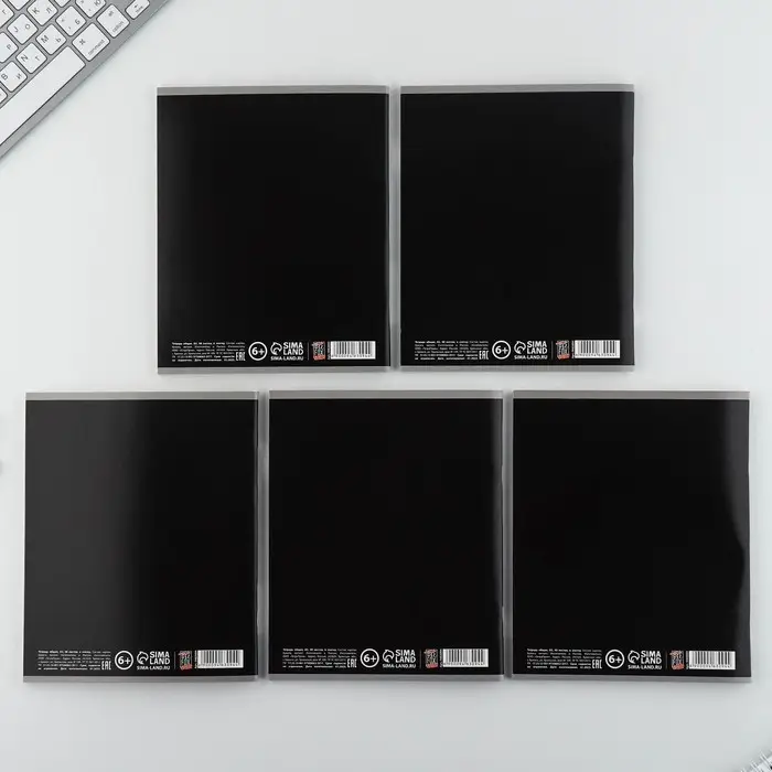 Тетрадь в клетку, 48 л., А5, на скрепке, блок №2 &laquo;Мотоцикл&raquo; МИКС