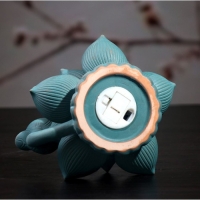 Подставка для благовоний "Лотос совершенства" 10х14х14см, с подсветкой, LR44 х3