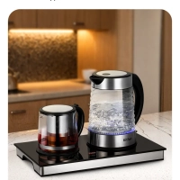 Чайный набор КТ-6745 чайник электрический - 1.7 л