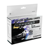 Дневные ходовые огни 8 SMD с режимом поворотника, 12 В, 2 шт Дневные ходовые огни 8 SMD с режимом поворотника, 12 В, 2 шт