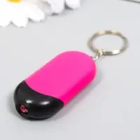 Фонарик брелок для ключей на кольце &laquo;Компас&raquo;, 4.8&times;2.8&times;1 см, МИКС