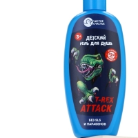 Крутой гель-пена для душа T-REX, аромат Вишня, 250 мл.