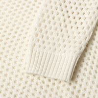 Джемпер женский MIST "Cетка", р. S, молочный