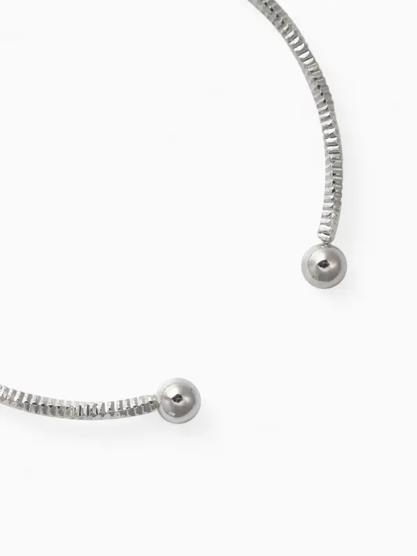 Набор 2 предмета: чокер, браслет &laquo;Обруч&raquo; сердце, цвет серебро