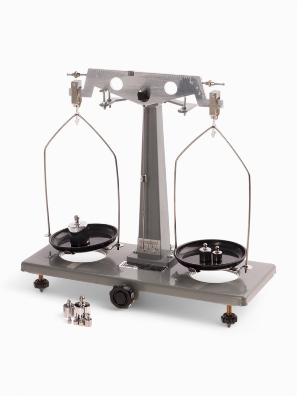 Весы лабораторные, с набором гирь 200 г.