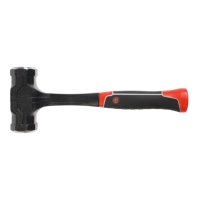 Кувалда ТУНДРА ПРОФИ, цельнокованая, двухкомпонентная рукоятка, магнит, 2 кг