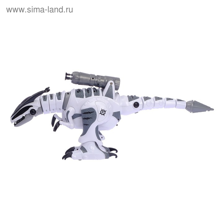 Робот динозавр &laquo;Тирекс&raquo; ZHORYA,программируемый, на пульте управления, интерактивный: звук, свет, танцующий, музыкальный, на аккумуляторе