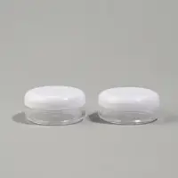 Баночки для хранения, 14 мл, набор - 2 шт, цвет белый/прозрачный