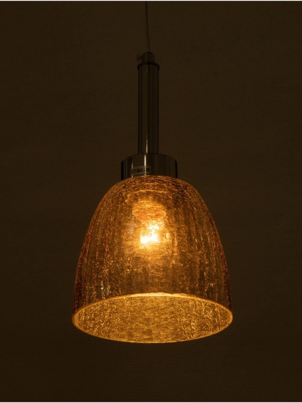 Светильник &laquo;Кейт&raquo; 1х40Вт Е27 серебро 14,5х14,5х27+100см