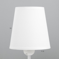 Бра "Дженна" Е27 5Вт белый 14х33 см Бра "Дженна" Е27 5Вт белый 14х33 см