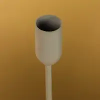 Подсвечник на 1 свечу текстурный "Графит" 8х8х20 см