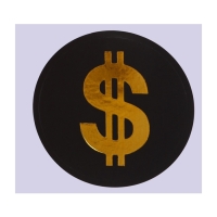 Бутылочка для кормления с наклейками &laquo;BOSS&raquo; от 0 мес., 250 мл., цвет золотой, M&B