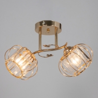 Люстра "Переливы" 2х40Вт Е27 золото Люстра "Переливы" 2х40Вт Е27 золото