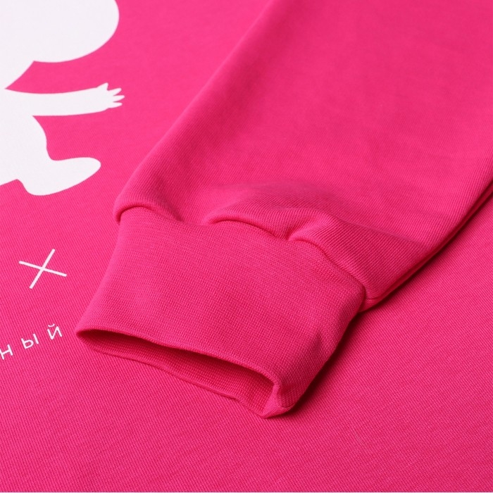 Толстовка женская KAFTAN Чебурашка р. 44-46, розовый