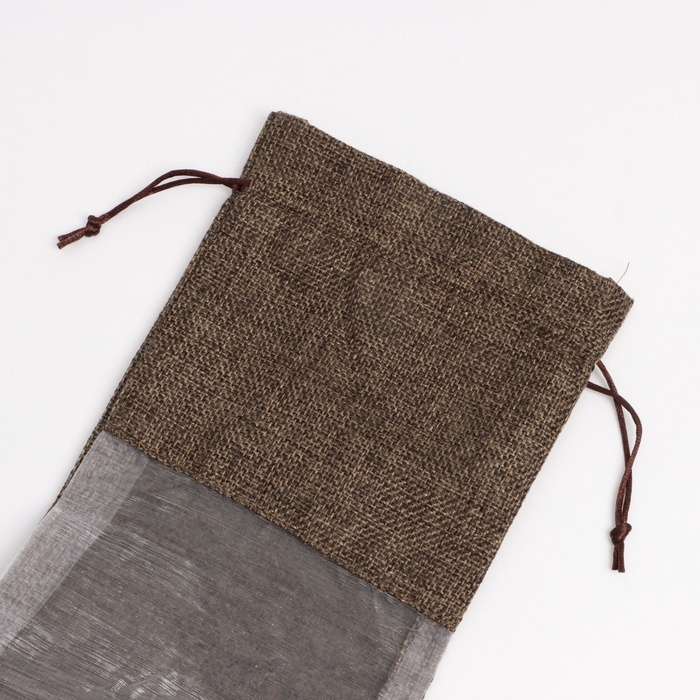 Льняной мешочек для хранения украшений, подарков, трав, 15 х 30 см, набор из 3 штук Льняной мешочек для хранения украшений, подарков, трав, 15 х 30 см, набор из 3 штук