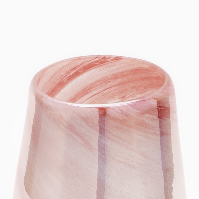 Ваза для цветов &laquo;Элен&raquo; из цветного стекла 24&times;14,2&times;14,2 см