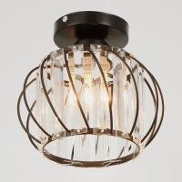 Светильник 1634/1 E27 40Вт черный 19х19х17 см Светильник 1634/1 E27 40Вт черный 19х19х17 см