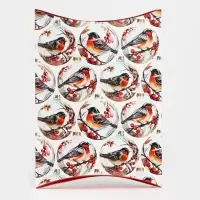 Коробка новогодняя складная фигурная &laquo;Снегири&raquo;, 26 х 19 х 4 см