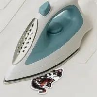 Термоаппликация &laquo;Кошка&raquo;, 9.7&times;4.5 см, серая