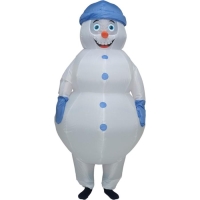 Костюм надувной «Снеговик», рост 150-190 см Костюм надувной «Снеговик», рост 150-190 см