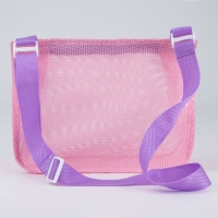 Сумка пляжная детская для девочки, 24х20х10 см, для песочницы, цвет розовый Сумка пляжная детская для девочки, 24х20х10 см, для песочницы, цвет розовый