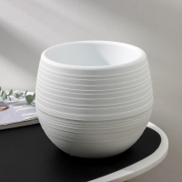 Горшок для цветов &laquo;Япония&raquo;, 3 л, цвет белый