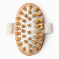 Новый год. Подарочный набор Friends полотенце 30х60 см и банные акс.(3 предм)