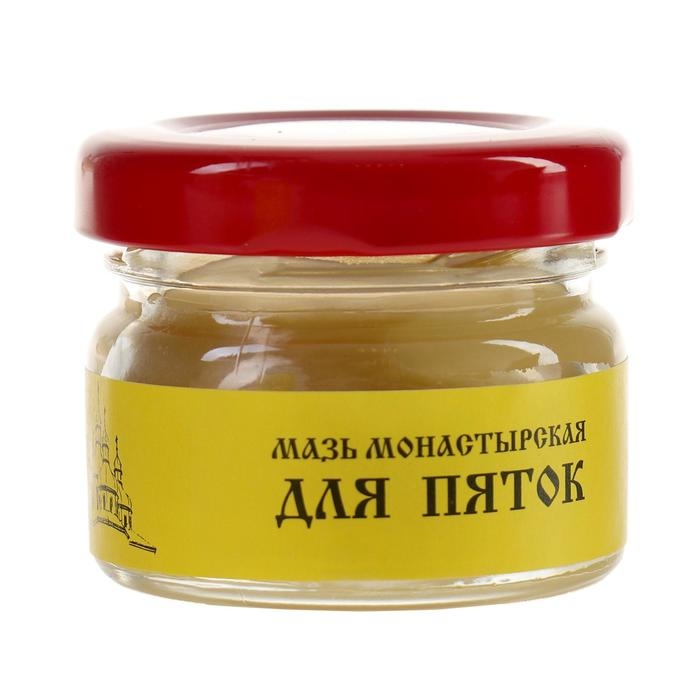 Мазь &laquo;Монастырская Для пяток&raquo;, 25 мл, "Бизорюк"