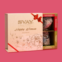 Чайное ассорти SVAY Happy Woman, пирамидки, 54 г