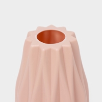 Ваза для цветов, 7,5×21 см, 550 мл, цвет МИКС Ваза для цветов, 7,5×21 см, 550 мл, цвет МИКС