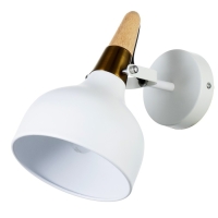 Бра "Лола" Е27 40Вт белый 25х16х25см Бра "Лола" Е27 40Вт белый 25х16х25см