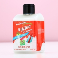 Гель для душа &laquo;Чудес не случится!&raquo;, 400 мл, аромат амбры и ветивера, Новый Год