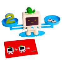 Детские развивающие математические весы &laquo;Умный робот&raquo;, по методике Монтессори