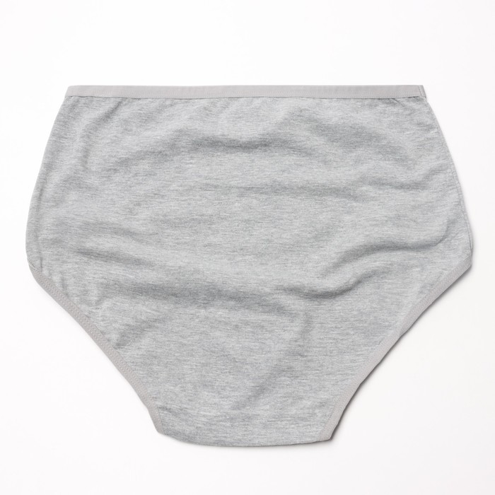 Трусы женские, цвет серый, размер 56-58