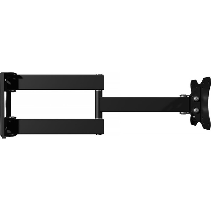 Кронштейн LE'STER LST-210.05, для ТВ,наклонно-поворотный,10-50",60-560  мм от стены,черный