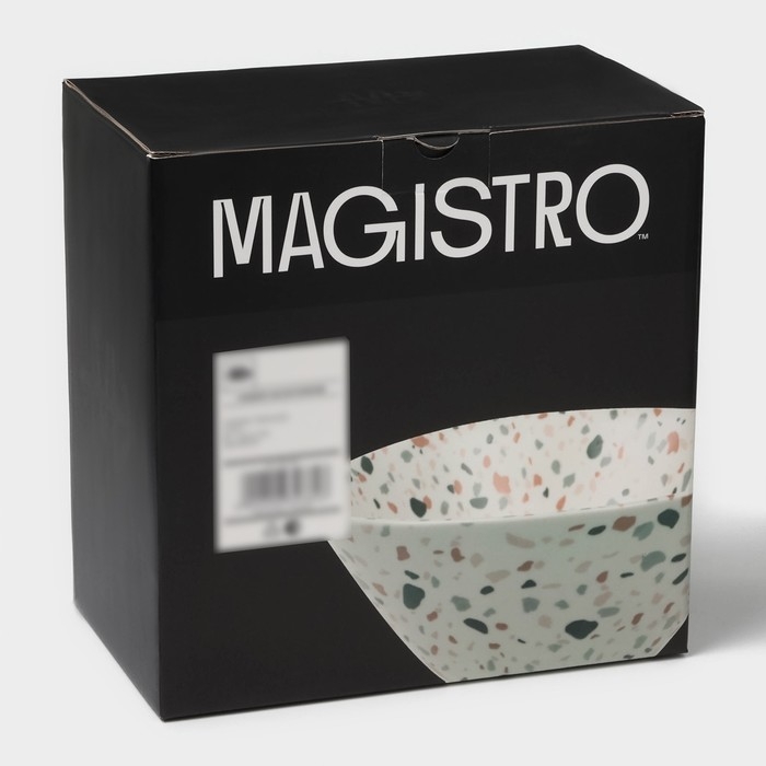 Набор салатников фарфоровых Magistro Terazzo, 1,4 л, 20&times;9 см, 2 шт