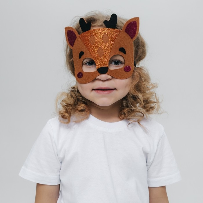 Набор карнавальных масок масок &laquo;Новогодняя вечеринка&raquo;, 5 шт.